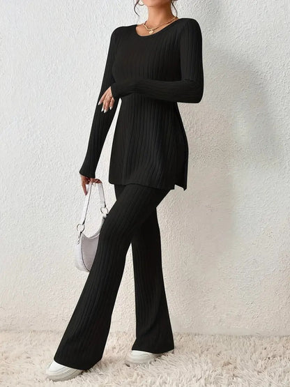 Elegante Strickkleidung Damen Komfort