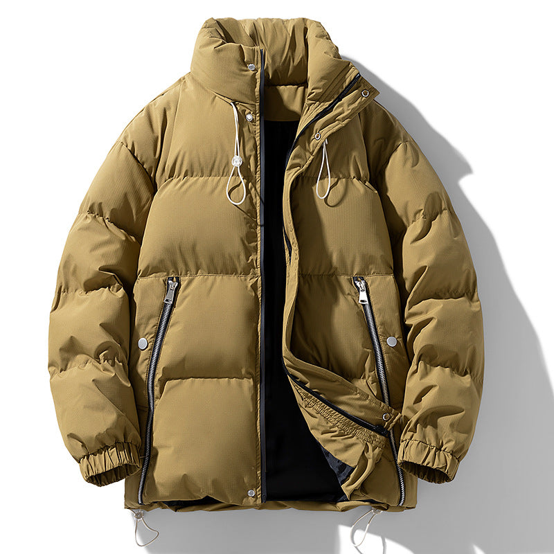 Herren Winterjacke Baumwolle Warm Gefüttert Übergröße