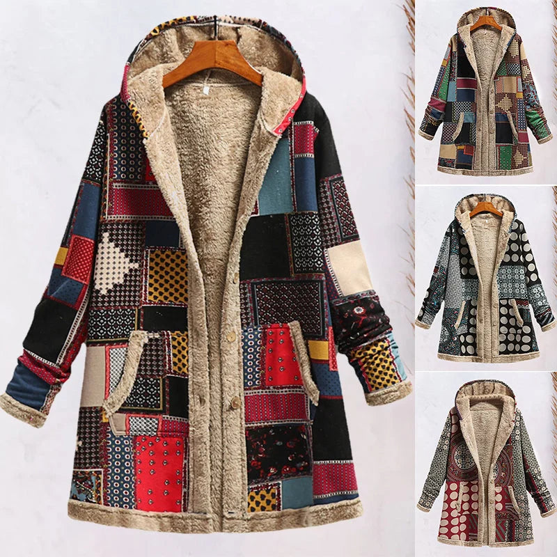 Retro Kapuzenjacke Classic Style - IdealeKleiden