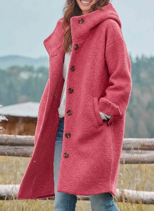 Stylischer Damen Wintermantel Lässig & Warm - IdealeKleiden
