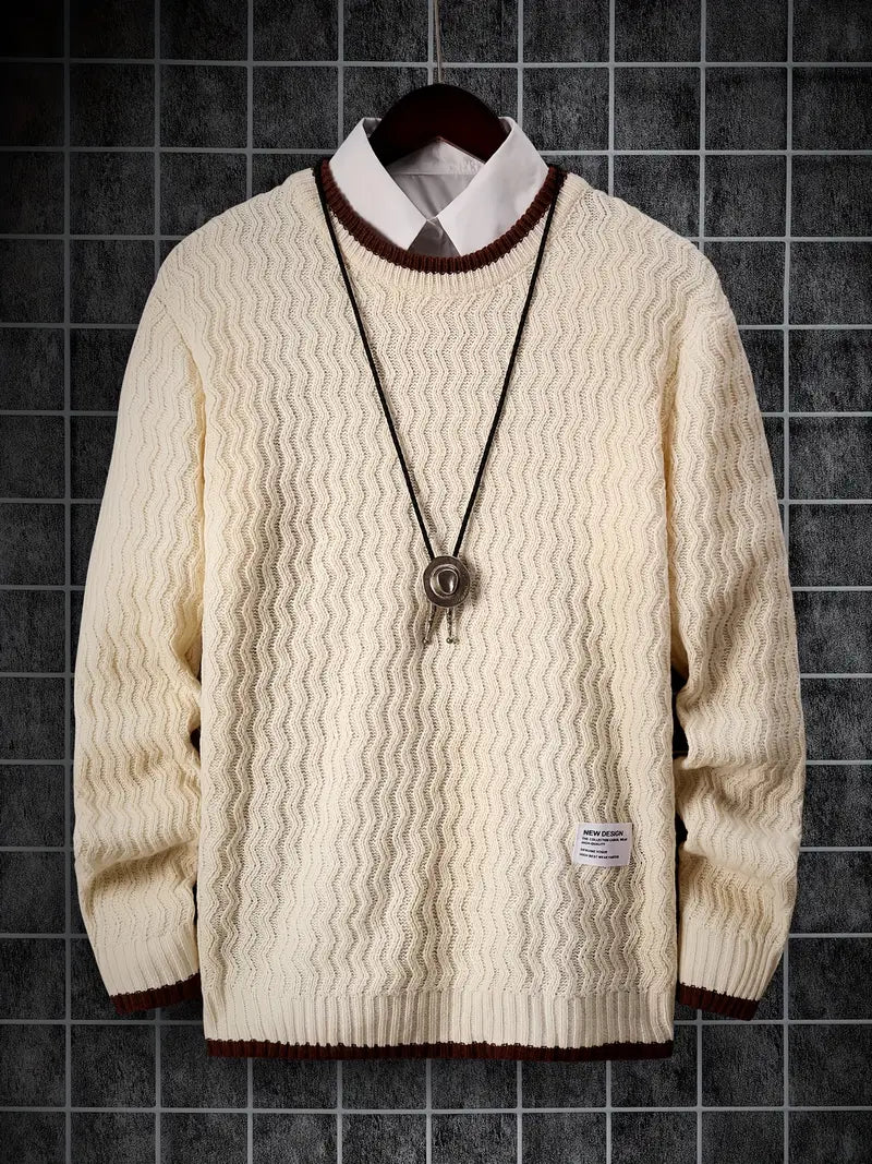 Lässiger Herren Pullover Relaxed Fit