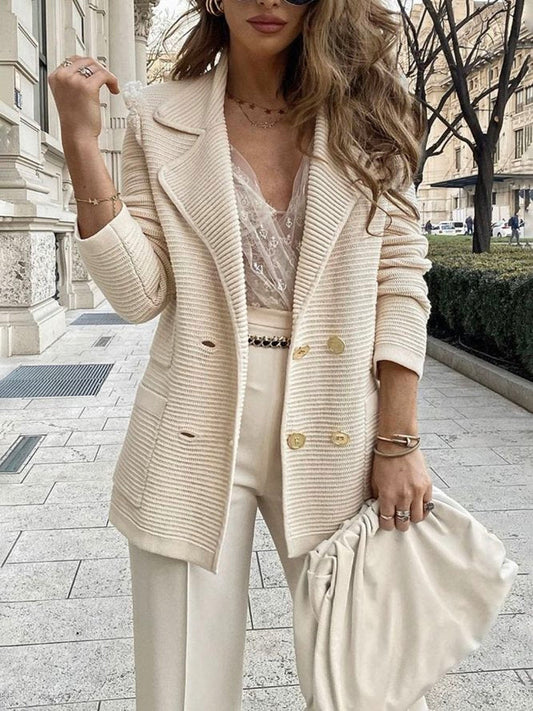 Frühlingsblazer Elegant Damen - IdealeKleiden