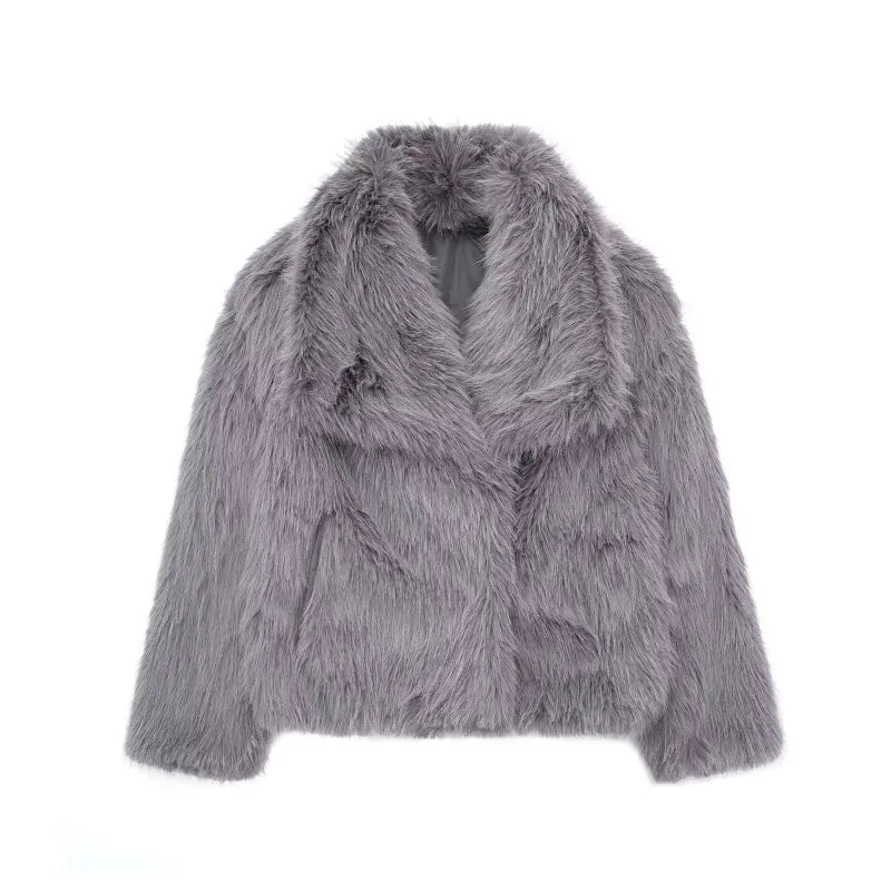 Stylische Damenwinterjacke Wärme