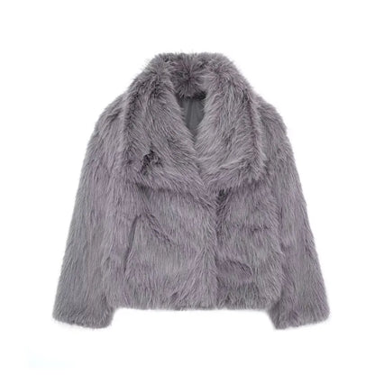 Stylische Damenwinterjacke Wärme