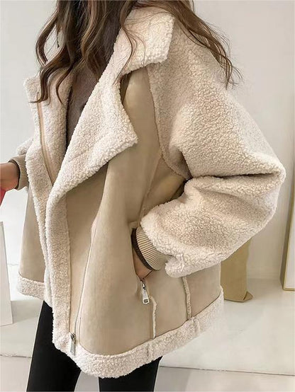 Weiche Damen Teddyjacke Bequem