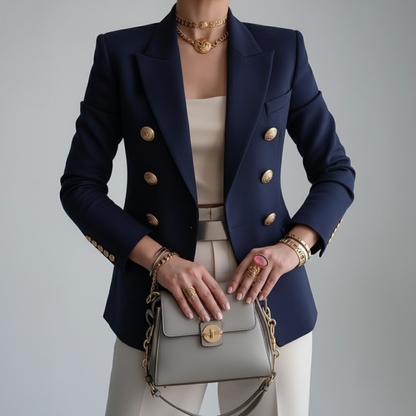 Damen Blazer Modern Chic Doppelreihig