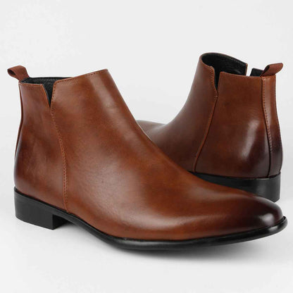 Herren Chelsea Boots Elegant Leder - IdealeKleiden