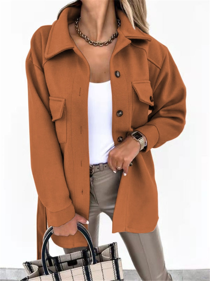 Bequeme Damenjacke Oversized Style