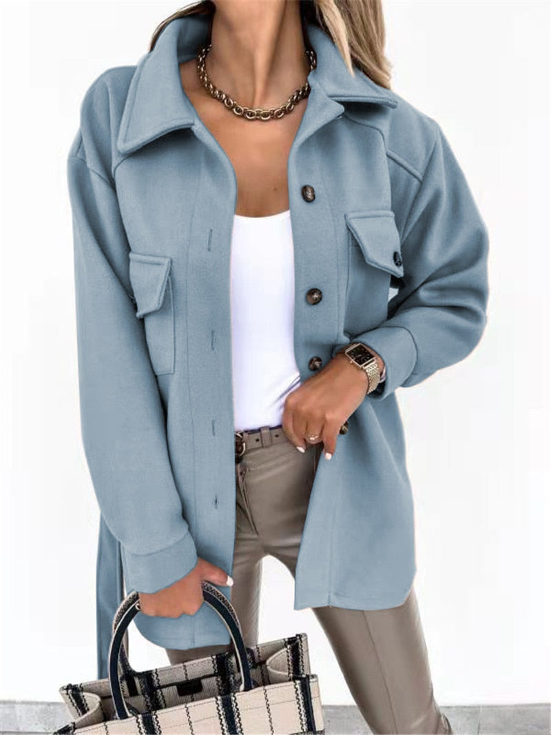 Bequeme Damenjacke Oversized Style
