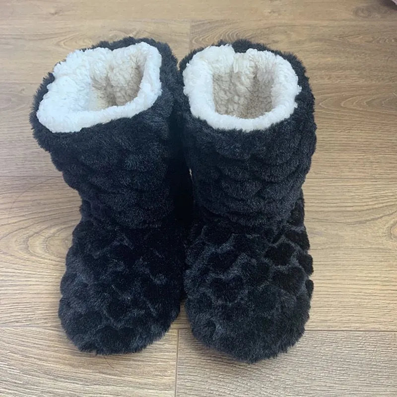 Weiche Winterstiefel Warme Hausschuhe Komfort