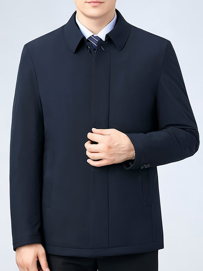 Eleganter Herren Trenchcoat Klassik Stil - IdealeKleiden