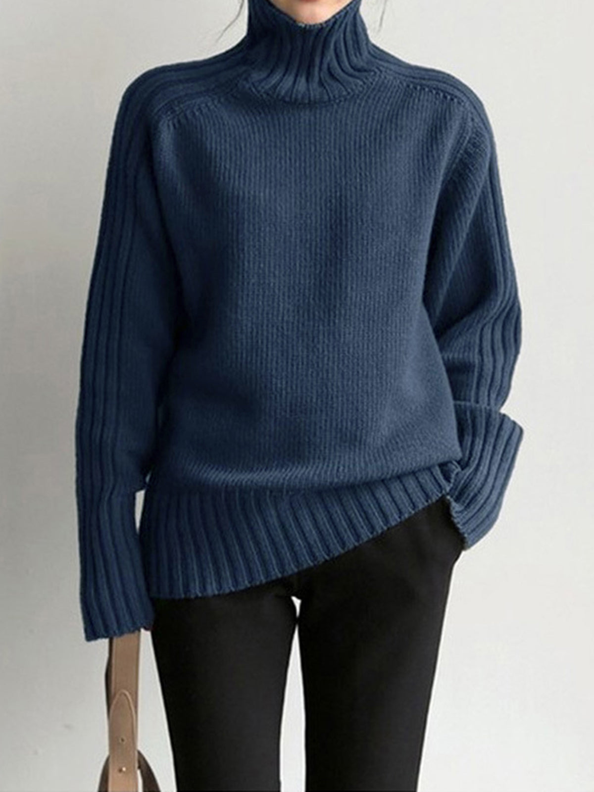 Eleganter Damenpullover Klassisches Design - IdealeKleiden