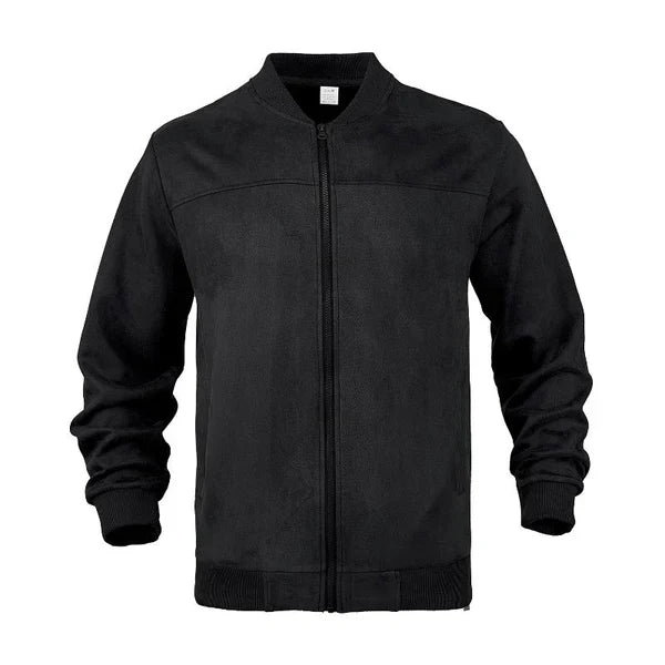 Männer Lederbomberjacke Leicht & Elegant