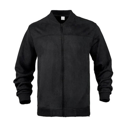 Männer Lederbomberjacke Leicht & Elegant