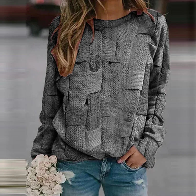 Farbenfroher Damen Pullover Bunt