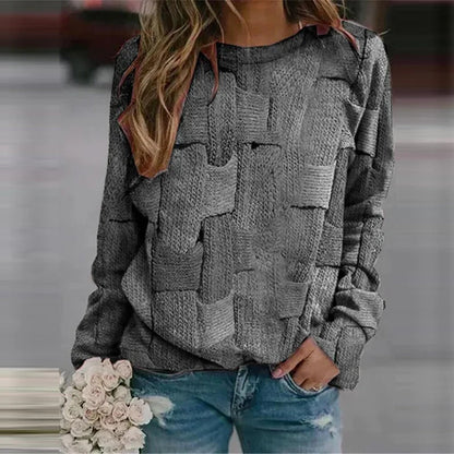 Farbenfroher Damen Pullover Bunt