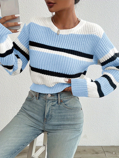 Weicher Strickpullover Bequem Stilvoll