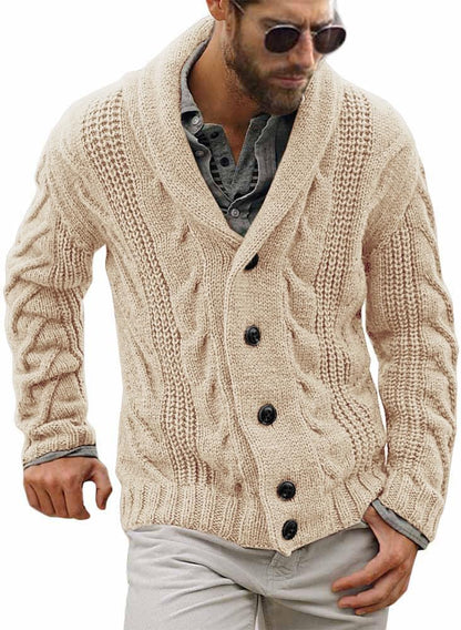 Bequeme Herrenstrickjacke Modern