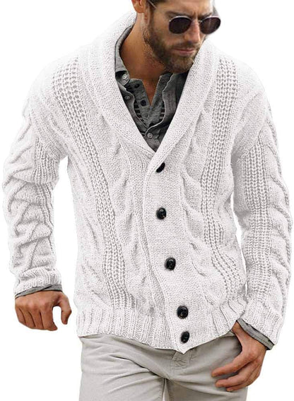 Bequeme Herrenstrickjacke Modern
