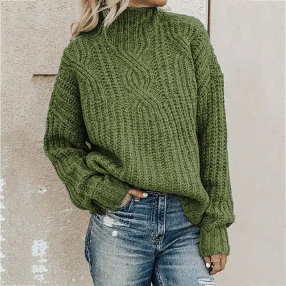 Weiches Frauenpullover Bequem Stricken