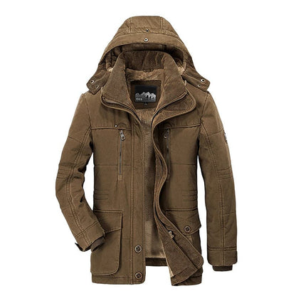 Praktische Winterjacke Herren Warm Isoliert