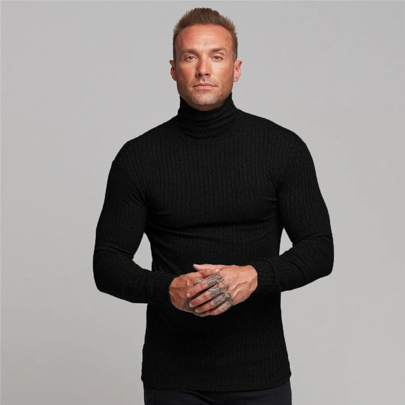 Bequeme Damenpullover Rollkragen Style - IdealeKleiden