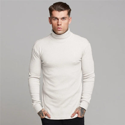 Bequeme Damenpullover Rollkragen Style