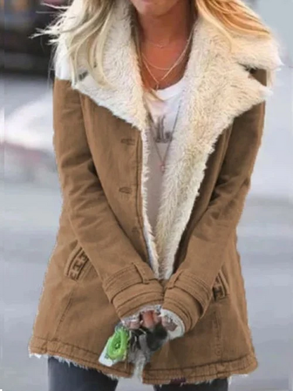 Warmes Winterkleid für Frauen Bequem