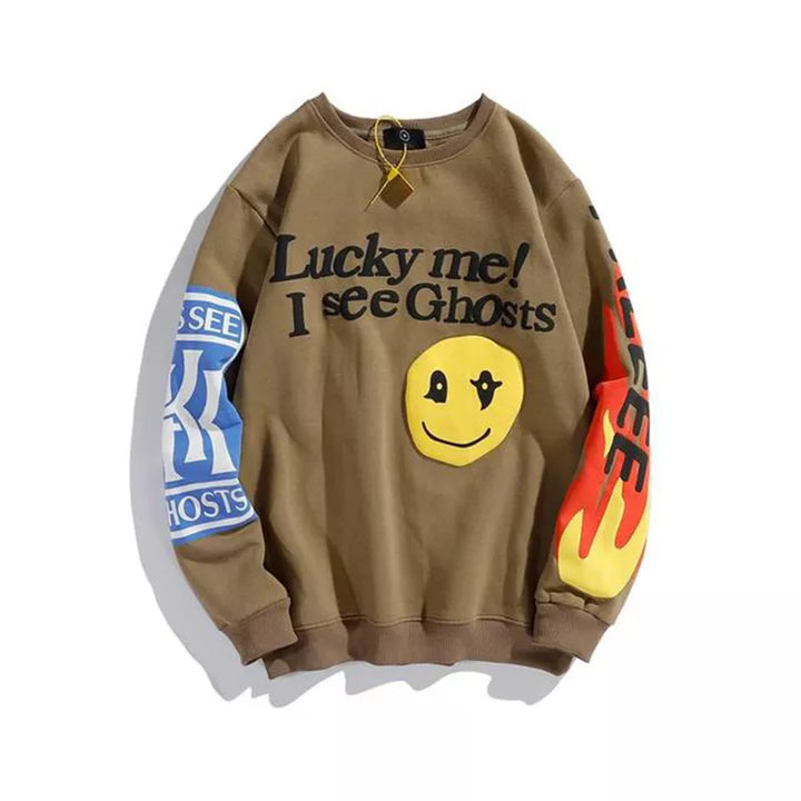 Frauen Pullover Weich Bedruckt Bequem