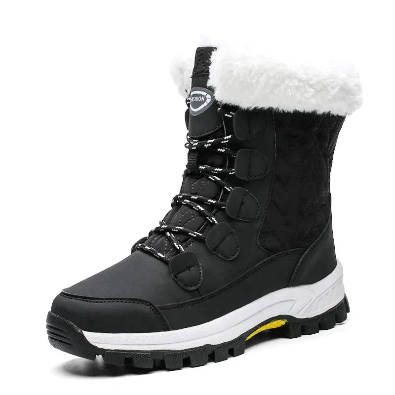Bequeme Damen Winterstiefel Warm