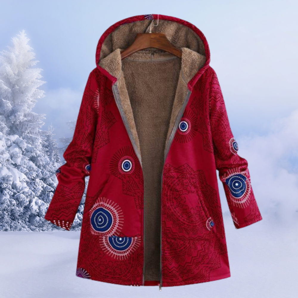 Warme Damen Winterjacke Bequem