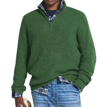Stilvoller Herren Pullover Modern Gestrickt