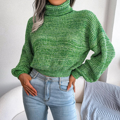 Bequeme Damenpullover mit Rollkragen