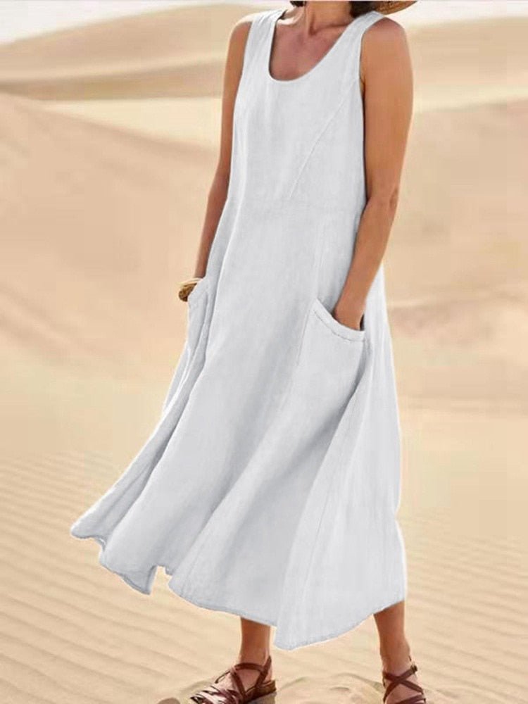 Sommerkleid Leicht Elegant