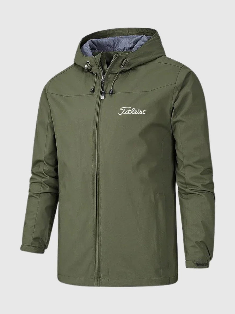 Herren Outdoor-Jacke Reißverschluss Sportlich Elegant