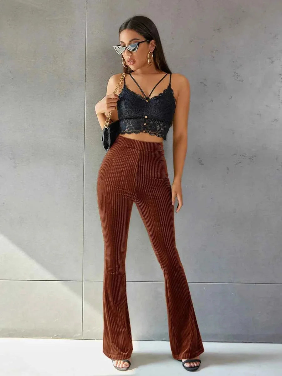Bequeme Cordhose Erweiterte Passform