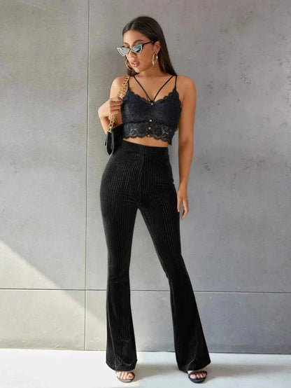 Bequeme Cordhose Erweiterte Passform