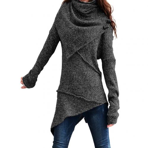 Weiches Strickoberteil Damen Pullover - IdealeKleiden