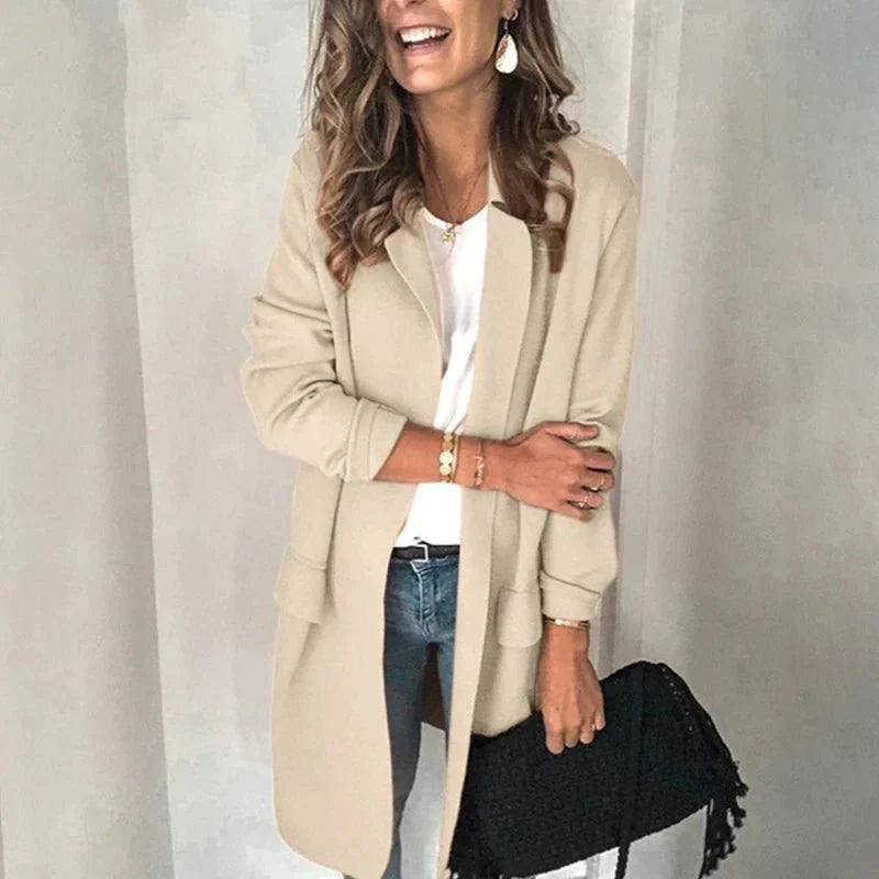 Eleganter Damenblazer Cory Stil Winterkleidung - IdealeKleiden