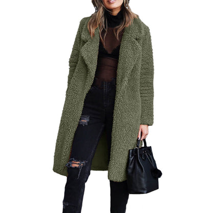 Weiche Teddyjacke Damen Warm