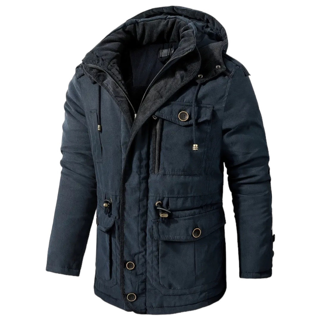 Praktische Herrenjacke aus Baumwolle