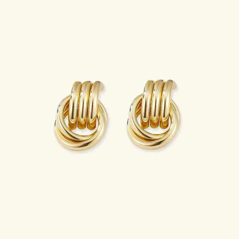 Creolen Ohrringe Gold 585 - IdealeKleiden