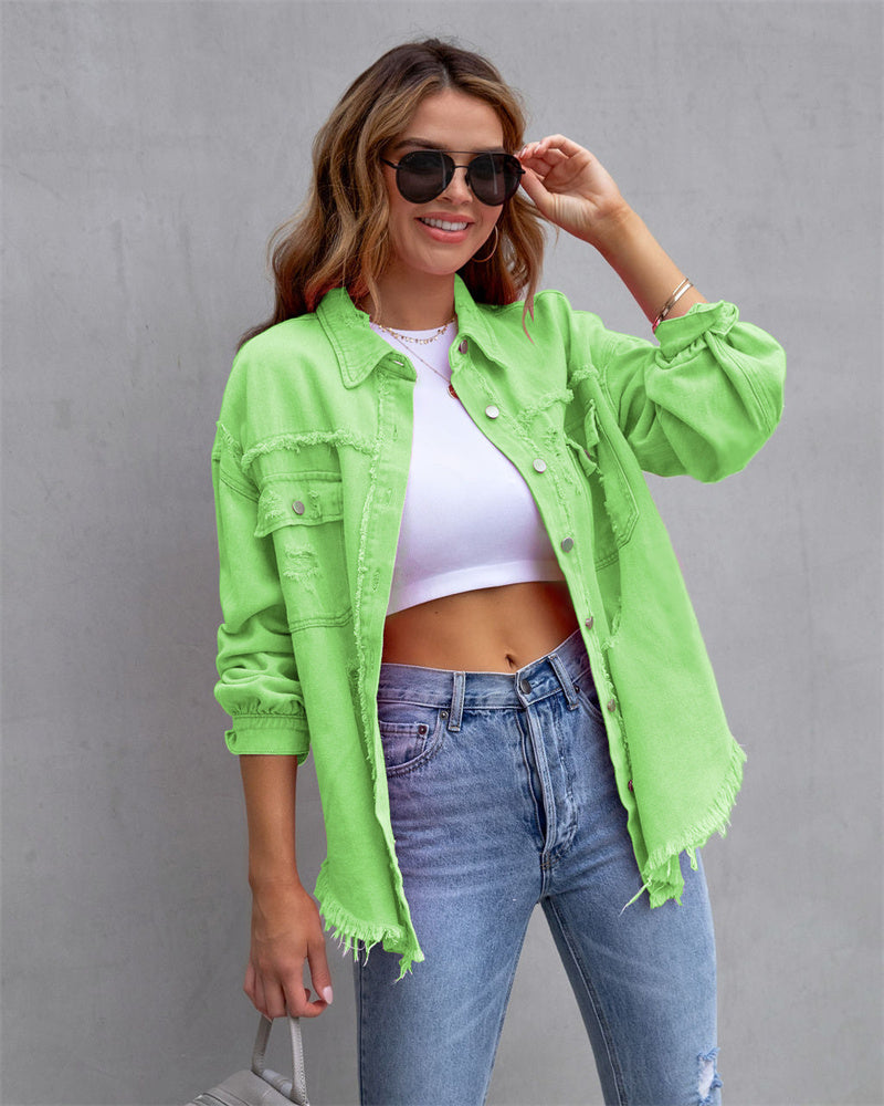 Stylische Jeansjacke Elegant & Lässig