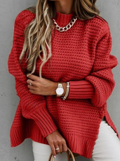 Weiches Strickkleid | Damenpullover Elegant Geschnitten