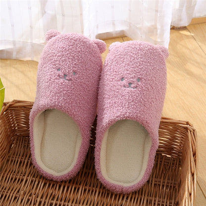 Bequeme Damen Hausschuhe mit Tierdesign