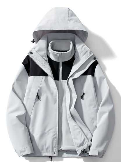 Praktische Winterjacke 3-in-1 Damen Herbst