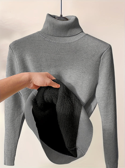 Weiche Wollsweater für Damen Kalte Tage - IdealeKleiden