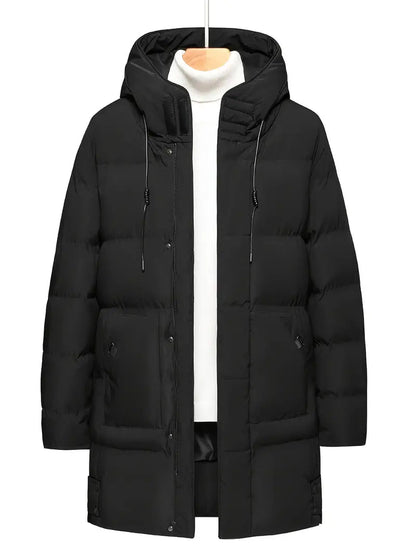 Herren Winterjacke Warm Isoliert mit Kapuze