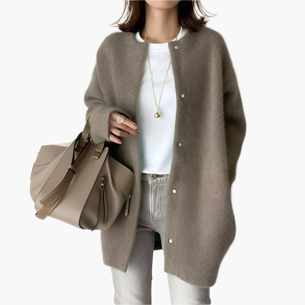 Große Strickjacke Oversized Modern