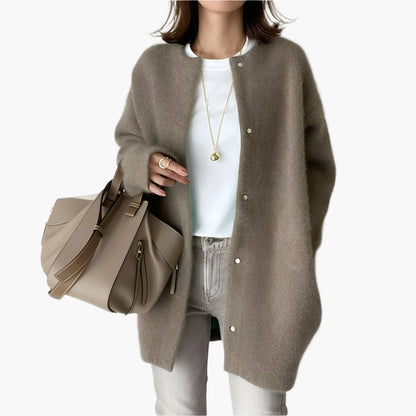 Große Strickjacke Oversized Modern